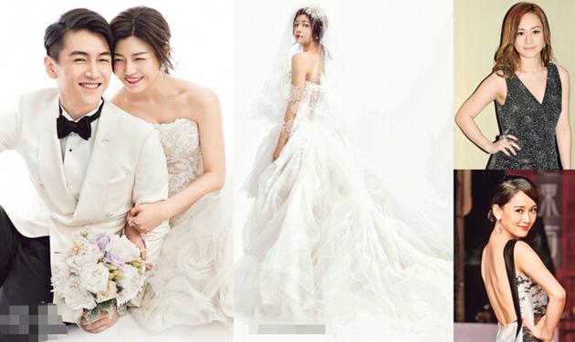 陳曉與陳妍希今天舉行婚禮，展開人生新一頁。