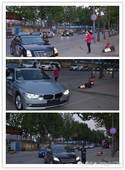 七點二十左右，43輛車分批駛?cè)電W斯卡汽車影院并領(lǐng)取電影票。