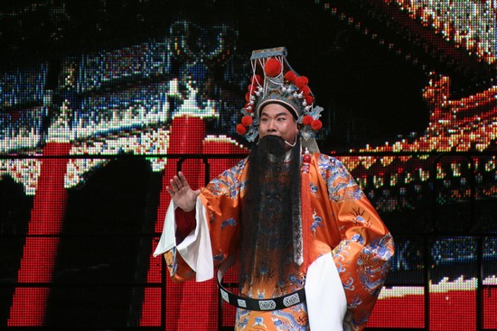 河南省豫劇二團(tuán)演員、唐派再傳弟子郭志誠演唱唐派名劇《金殿風(fēng)云》