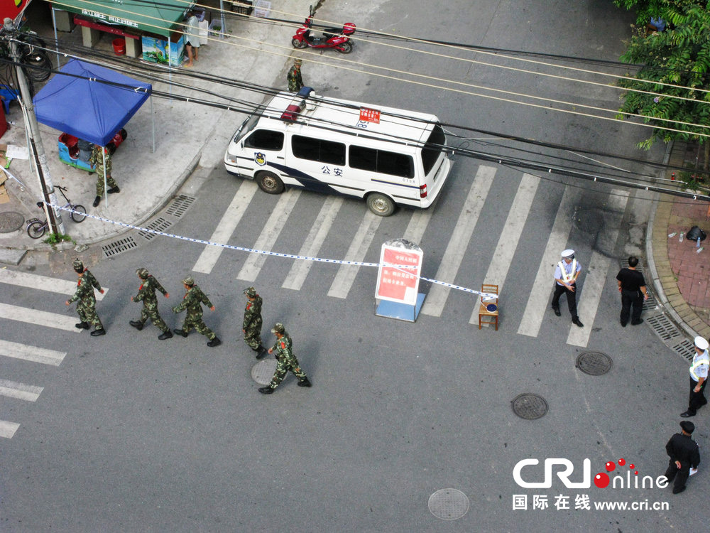 2013年07月10日，廣西壯族自治區(qū)北海市，武警巡邏。圖片來源：飛影/CFP