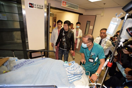 劉進(jìn)圖今早遇襲送院。