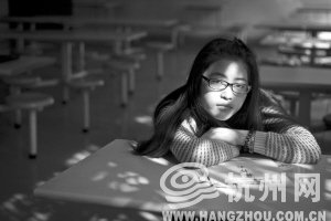 　筆試面試都過了最終沒被錄取，讓胡格格非常失落。 記者 陳中秋 攝