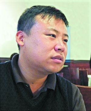 來自廣東的留學(xué)生馬博打算回國就業(yè)。（陳安 攝）
