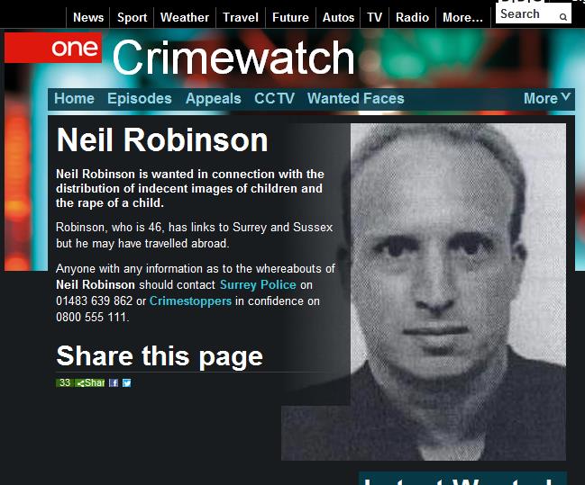 據(jù)英國廣播公司（BBC）網(wǎng)站消息，英國警方正在通緝一名涉嫌傳播淫穢兒童照片和性侵兒童的逃犯，有跡象顯示，他有可能潛伏在中國北京的國際學(xué)校當(dāng)老師。