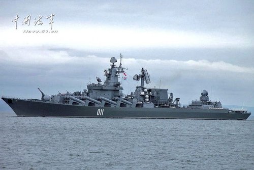 瓦良格號巡洋艦。