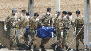 意大利海軍相信他們將發(fā)現(xiàn)更多海難死者。