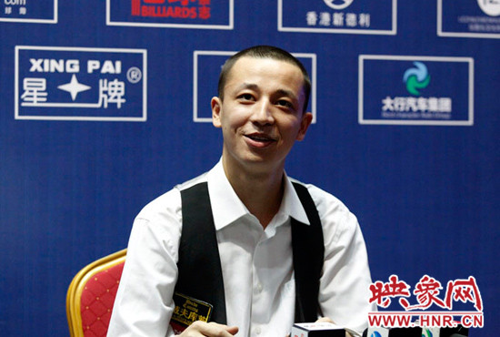 發(fā)布會上，中國業(yè)余選手帕如克很期待下一句的比賽