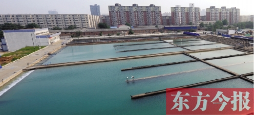 11月8日，鄭州柿園水廠，階梯水價近日成為熱議的話題