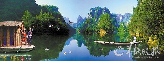 　　寶峰湖集山水于一體,融民俗風(fēng)情于一身。