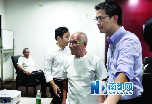 發(fā)布會現(xiàn)場，葉問兒子葉準(zhǔn)中途離場。