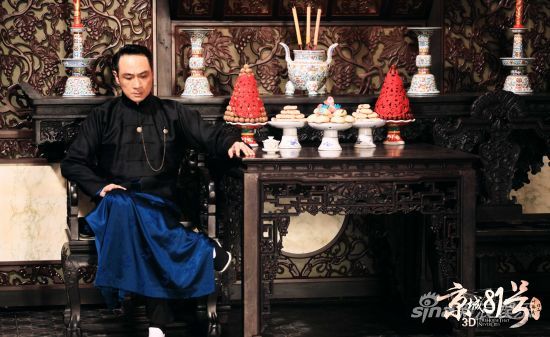 吳鎮(zhèn)宇飾演的霍家大少爺，正為二弟冥婚一事焦頭爛額