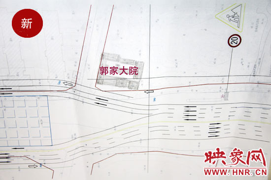最新的設(shè)計圖紙上顯示，地鐵2號線東大街站臺的施工作業(yè)面，和之前相比，進(jìn)行了大范圍的壓縮。