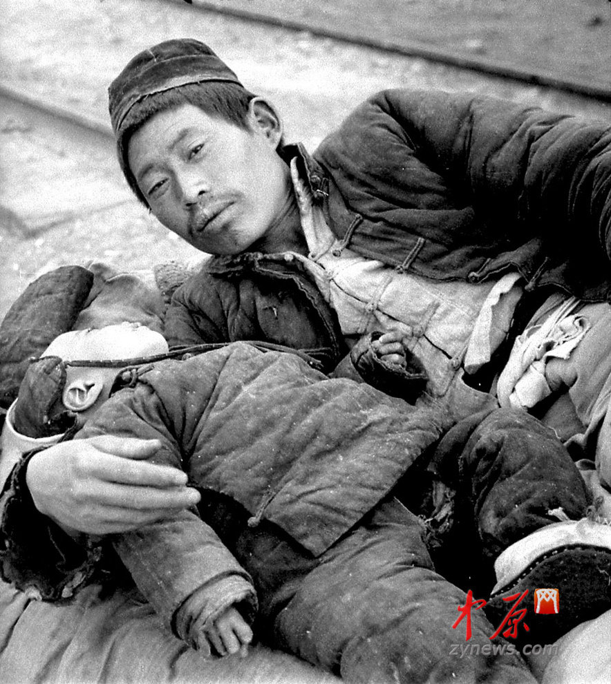 饑荒受災(zāi)者，父與子
