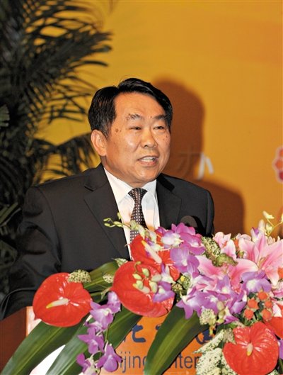 2011年10月12日，叢書《中國油氣田開發(fā)志》首發(fā)式上，時任四川省人大常委會副主任郭永祥在講話。