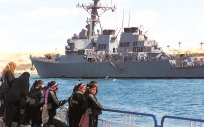美國海軍“馬漢”號驅(qū)逐艦（資料圖片）。圖/CFP