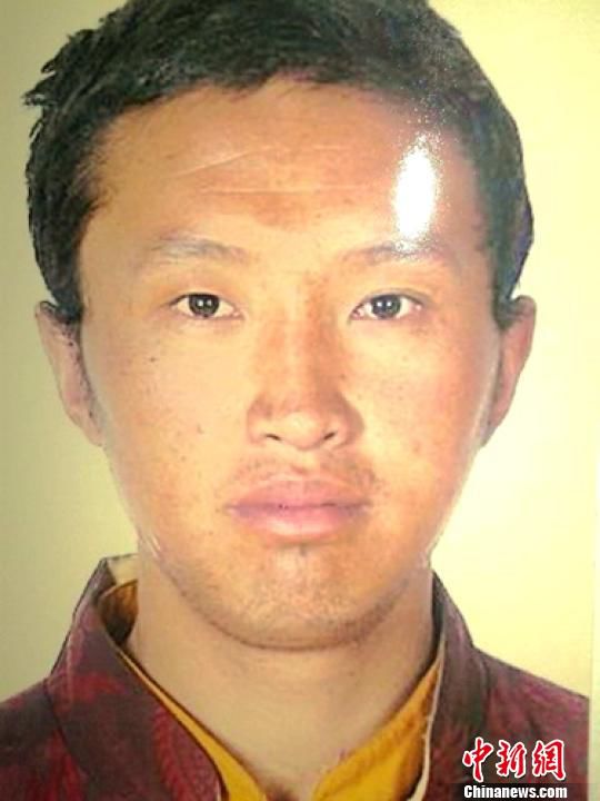 　畏罪潛逃的犯罪嫌疑人血呷。　警方提供　攝