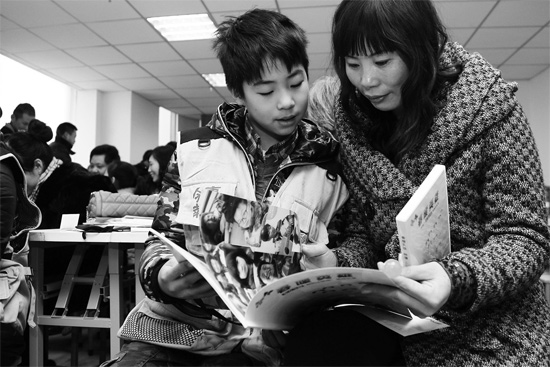 昨日的分享交流會上，孩子們的成長經(jīng)歷都被印成了小冊子
