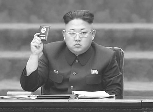 金正恩9日出席朝鮮最高人民會議。