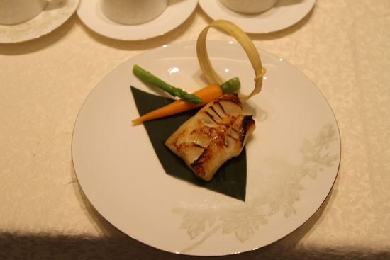 香烤銀鱈魚。 花惠生 供圖