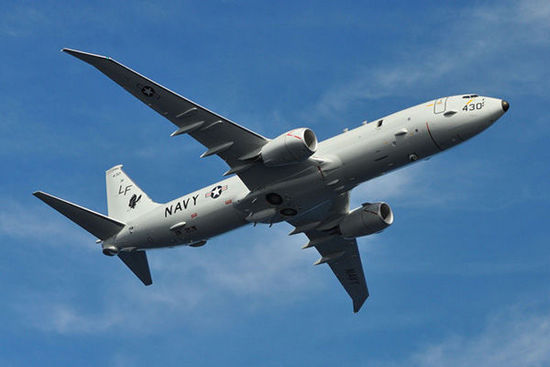 　　美國(guó)海軍的海神P-8巡邏機(jī)專門從事遠(yuǎn)距離任務(wù)，包括情報(bào)搜集和偵察。