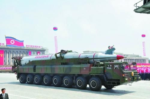 韓國(guó)認(rèn)為朝鮮中程導(dǎo)彈將部署到朝中邊境。