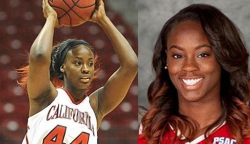 圖為加拿大籍女子籃球運(yùn)動員克拉克（Shanice Clark）。