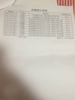南昌中級人民法院一法官證實，他從南昌市房管局調(diào)出徐林保及其家人名下的部分房產(chǎn)信息表。