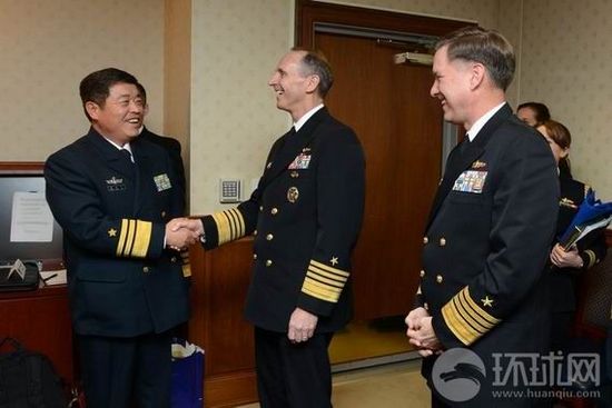 解放軍海軍副司令訪美談及環(huán)太軍演。