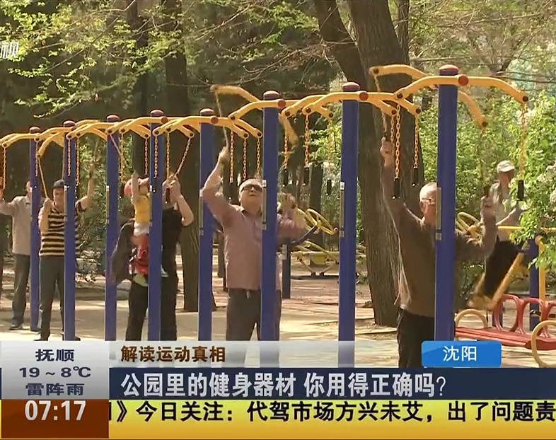 公園里的健身器材 你用得正確嗎？